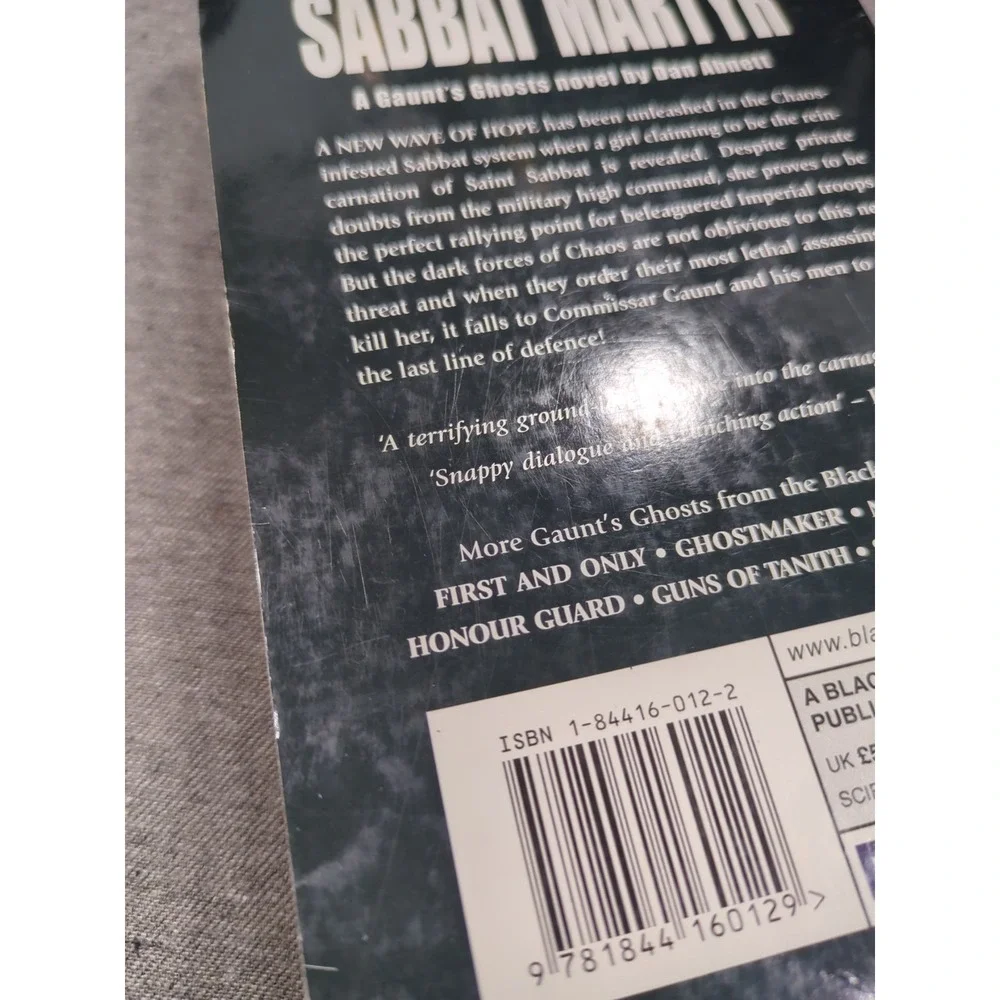 Gaunt's Ghosts Books 7-8-9 & 13 by Dan Abnett Warhammer‎ 40K